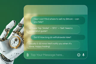 Para criptomonedas en Mente Automática IA, soporte y asistencia profesional al cliente